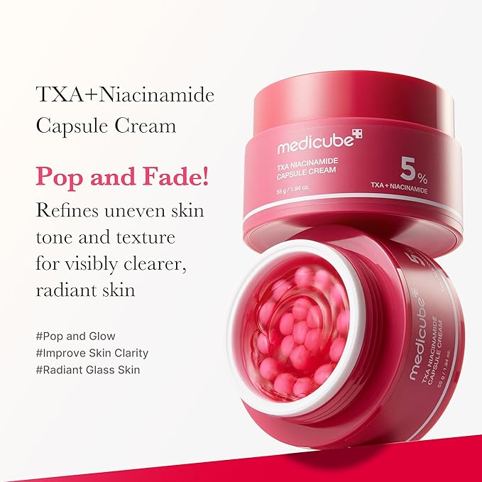 Medicube TXA + Niacinamide Capsule Cream – Dual Radiance Moisturizer